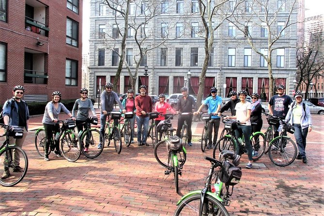 Boston Bike Tour With Guide, Including North End, Copley Sq. - Route and Stops