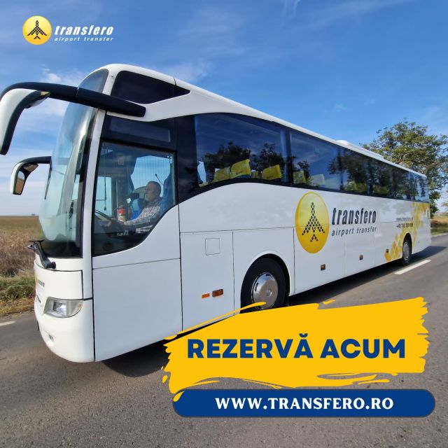 Bucharest Airport: Bus Transfer To/From Vaslui OMV - Inclusions