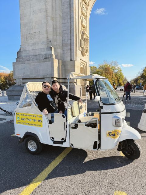 Bucharest: Tuk Tuk Private Guided Complete Tour - Amenities and Ending Point