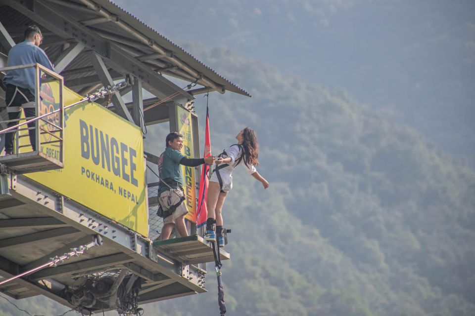 Bungee Jump in Pokhara - Full Experience Description