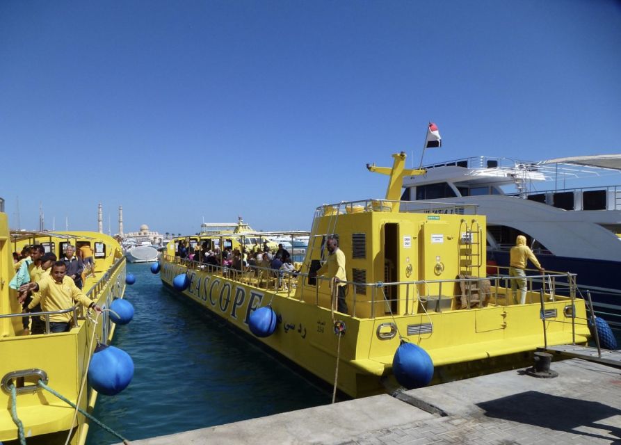 Cairo: Ain Sokhna Semi-Submarine With Optional Transfer - Additional Information