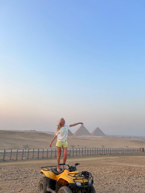 Cairo: Sunset Pyramids Quad Biking Adventure - Language Options