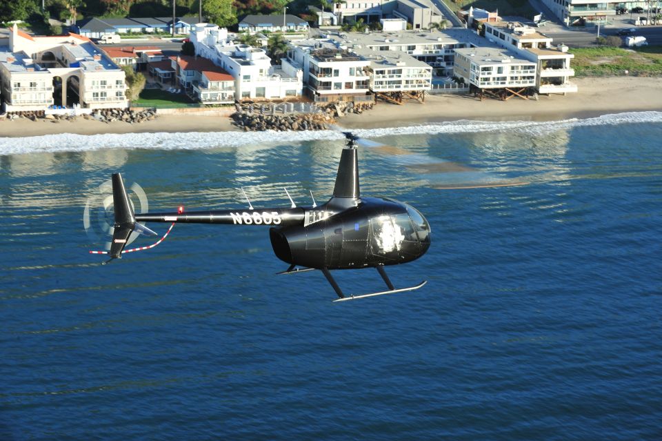 California Coastline Helicopter Tour - Important Information and Requirements