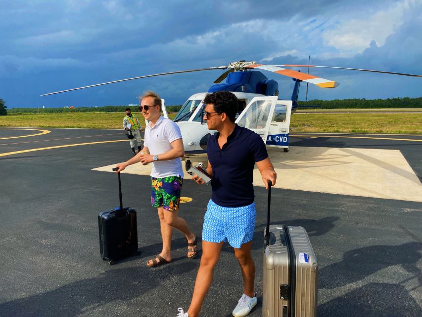 Cancún: 15-Minutes Shared Panoramic Helicopter Tour - Arrival Instructions and Location Details