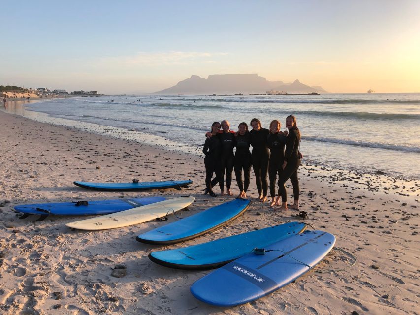 Cape Town: Learn to Surf With the View of Table Mountain - Inclusions and Exclusions