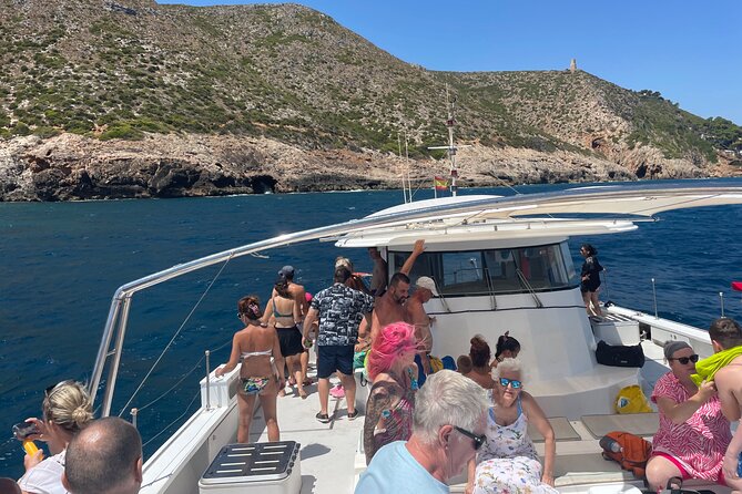 Catamaran Excursion to Cova Tallada With Optional Swim Stop - Booking and Reservations