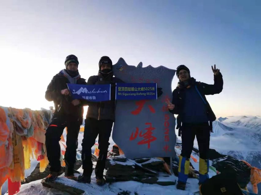 Chengdu: 6-Day Mt. Siguniang Dafeng Erfeng Climbing Tour - Reservation and Payment Options