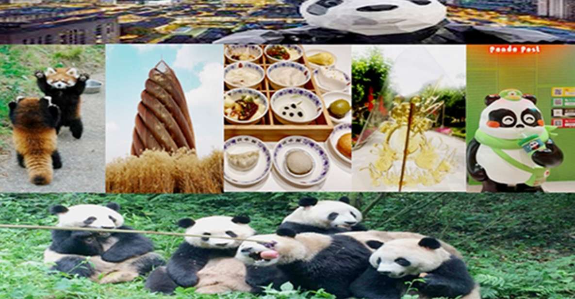 Chengdu Downtown Essences Private Day Tour - Tour Itinerary