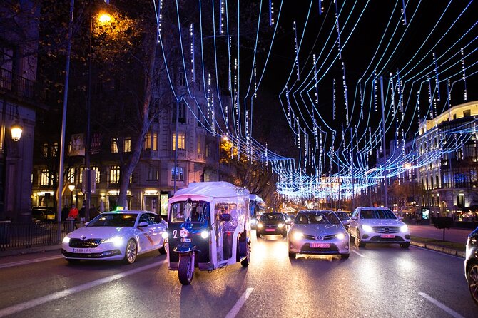 Christmas Lights Tour in Madrid in Private Eco Tuk Tuk - Common questions