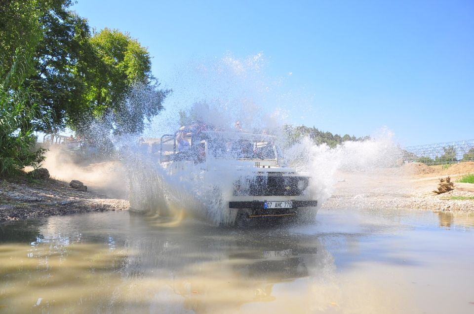 City of Side: Jeep Off-Road W/ Lunch & Waterfall & Boat Trip - Experience Details and Inclusions
