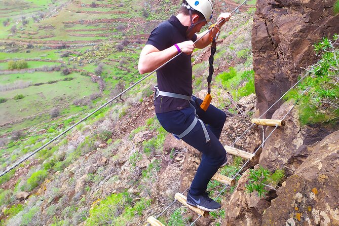 Climbing Zipline via Ferrata Cave. Adventure Route in Gran Canaria - Additional Information