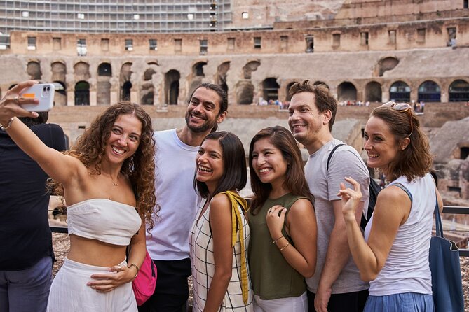 Colosseum Arena Tour With Palatine Hill & Roman Forum - Visitor Experience Highlights