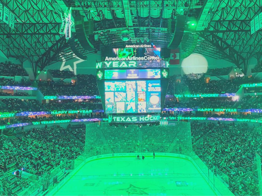 Dallas: Dallas Stars NHL Ice Hockey Game Ticket - Inclusions