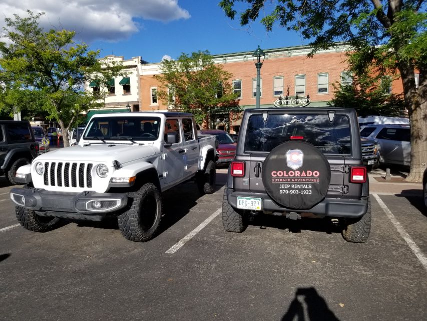 Durango: Off-Road Jeep Rental With Maps and Recommendations - Vehicle Options