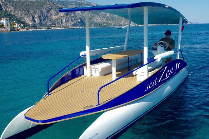 Evening Private Tour for 2 in Solar Boat Near Nice and Monaco - Booking Information