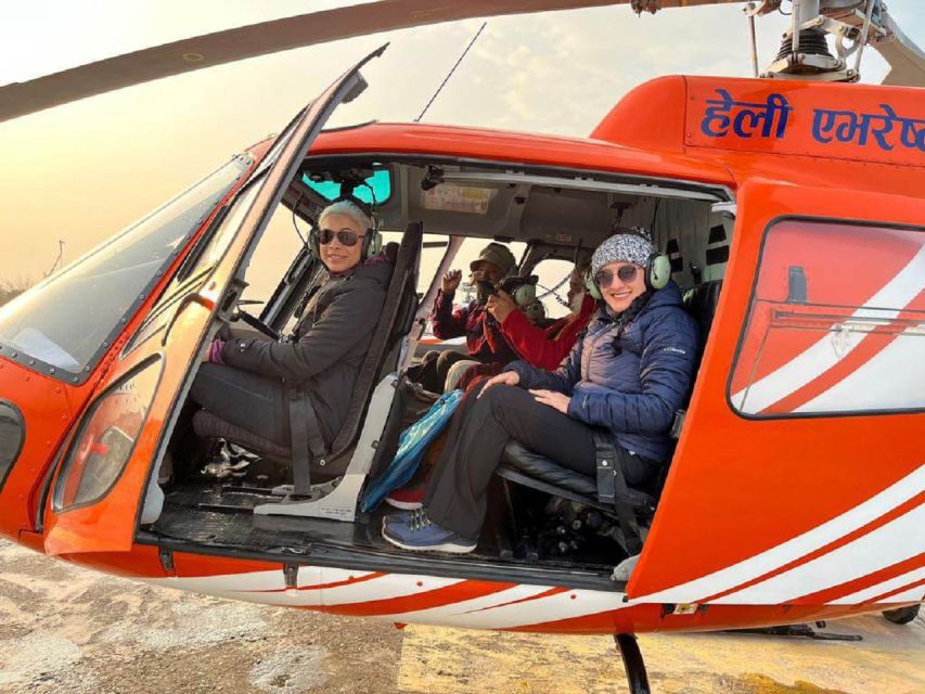 Everest Base Camp Helicopter Landing Tour - Logistics and Itinerary