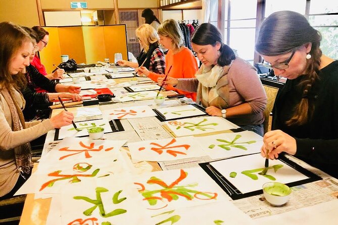 Experience Mindfulness and Tranquility With Matcha Calligraphy - Personalized Group Experience Details