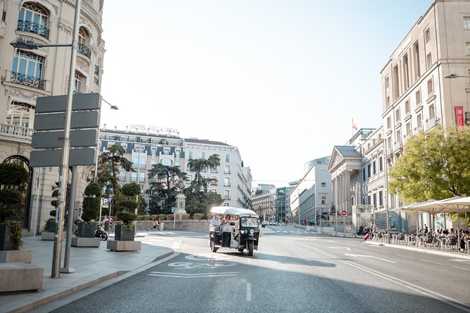 Expert Tour of Madrid in Private Eco Tuk Tuk - Flexible Cancellation Policy