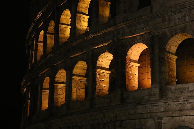 Explore the Colosseum at Night After Dark Exclusively - Cancellation Policy Information