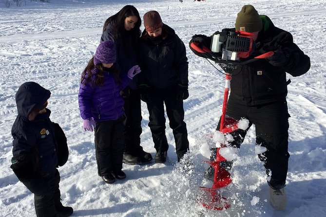 Fairbanks Ice Fishing Expedition in a Heated Cabin With Fish Cookout - Location and Duration