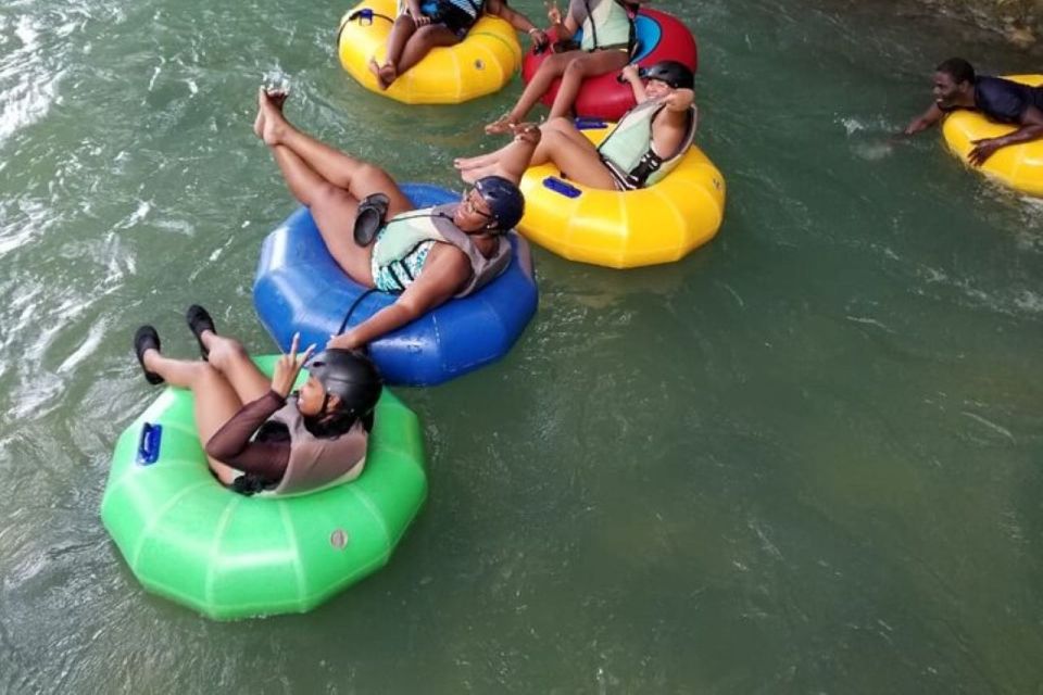 Falmouth: Dunn's River Falls & River Tubing With Lunch - Free Cancellation Policy