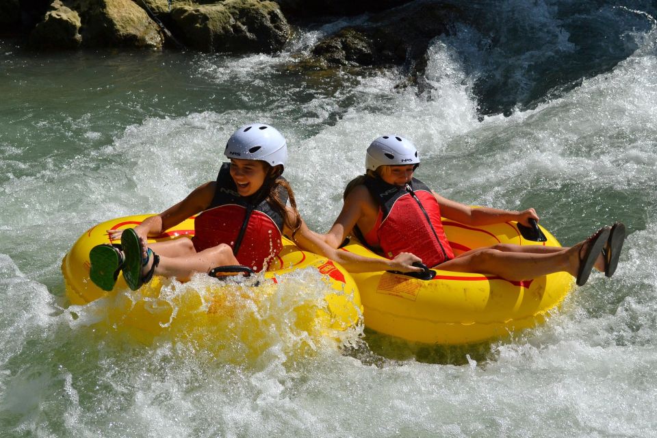 Falmouth: Jungle River Tubing & Bamboo Beach Club VIP Access - River Tubing Experience Highlights