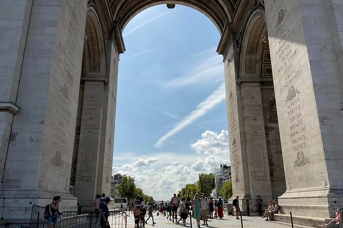 Famous Sights of Paris- Private Tour With Pick-Up and Drop-Off - Champs-Élysées Stroll