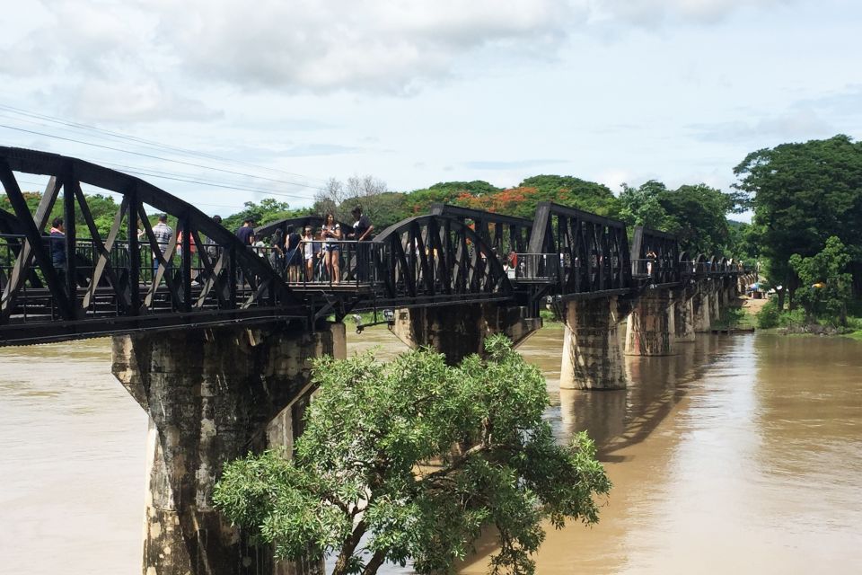 From Bangkok: Erawan Waterfall & Kanchanaburi Private Tour - Itinerary