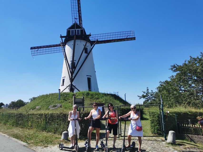 From Bruges to Damme: Private Electric Scooter Tour - Language and Guide Ratings