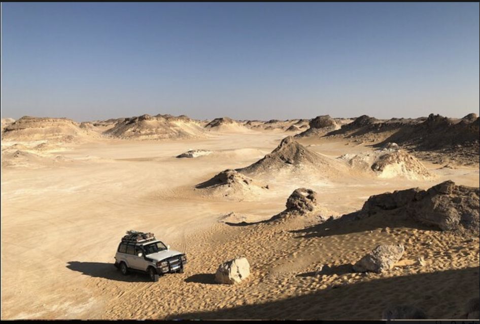 From Cairo: Bahariya Oasis and Black and White Desert Tour - White Desert Segment Highlights