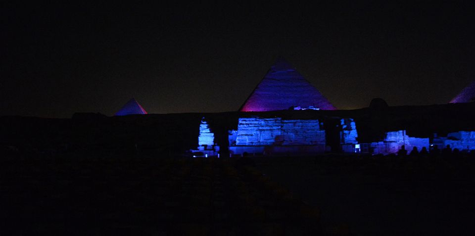 From Cairo: Giza Pyramids Tour With Light Show and Transfer - Tour Inclusions