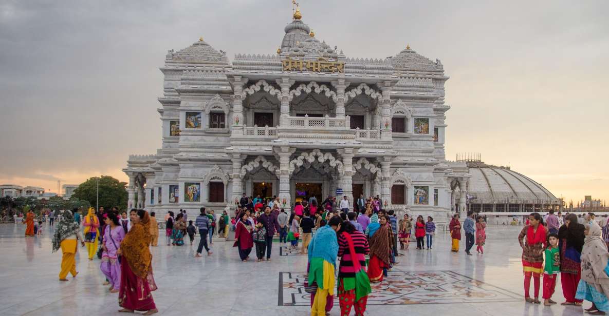 From Delhi: Agra, Mathura and Vrindavan 2 Days Private Tour - Inclusions