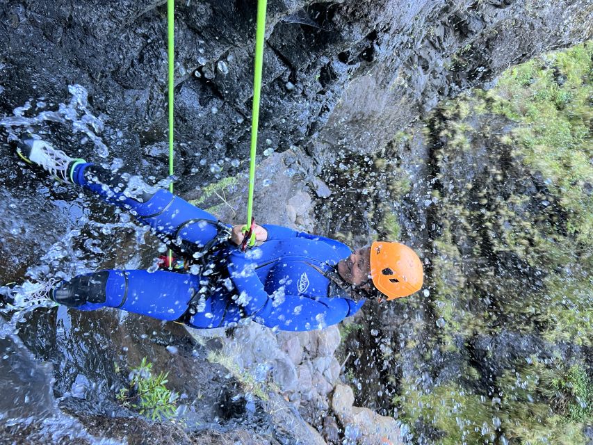 From Funchal: Guided Canyoning Adventure (Level 2) - Highlights of the Canyoning Adventure