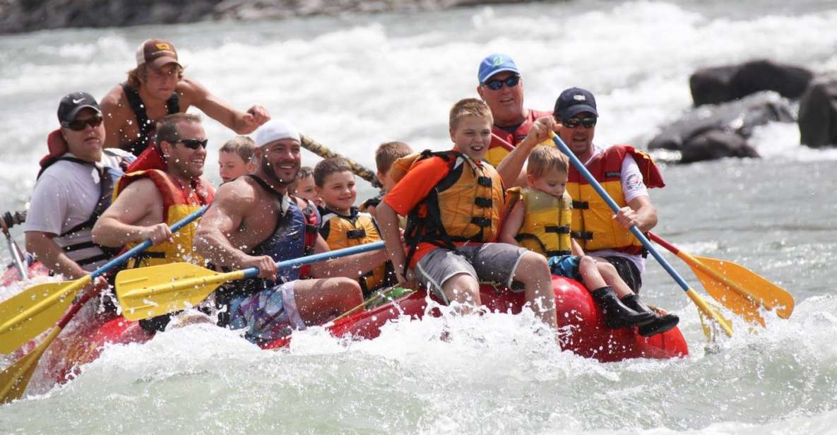 From Gardiner: Yellowstone River Whitewater Rafting & Lunch - Arrival, Departure, and Reviews