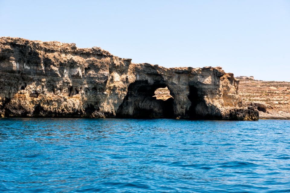 From Gozo:Around Comino, Blue Lagoon, Crystal Lagoon & Caves - Review Summary