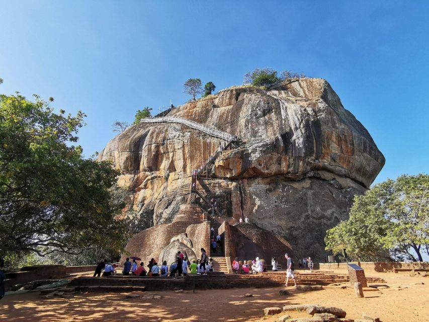 From Kandy: Sigiriya Rock and Dambulla Cave Temple Day Tour - Dambulla Cave Temple and Golden Temple