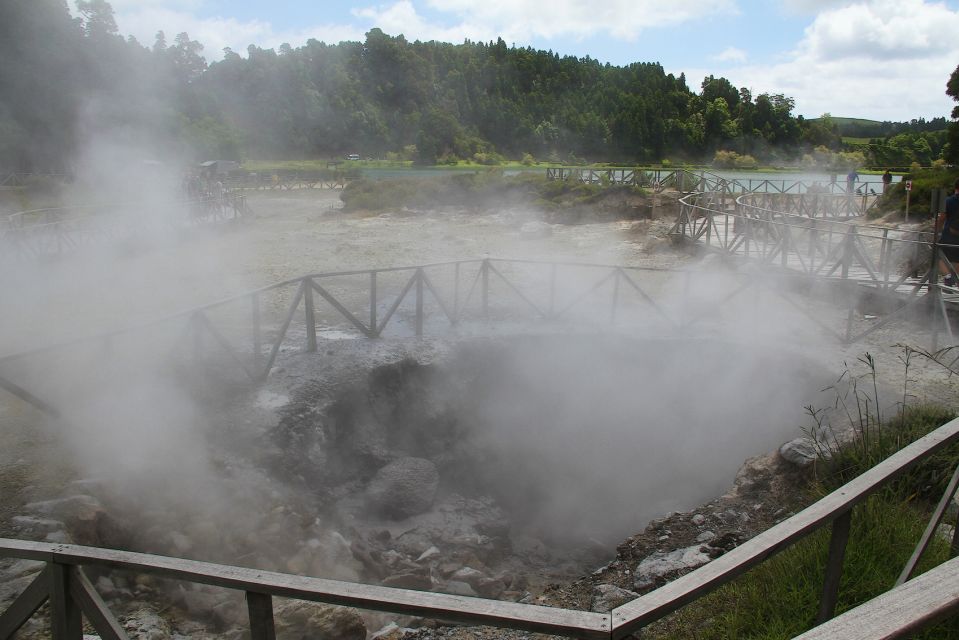 From Lagoa: Furnas Lake and Waterfalls Guided Full-Day Trip - Location & Tour Details