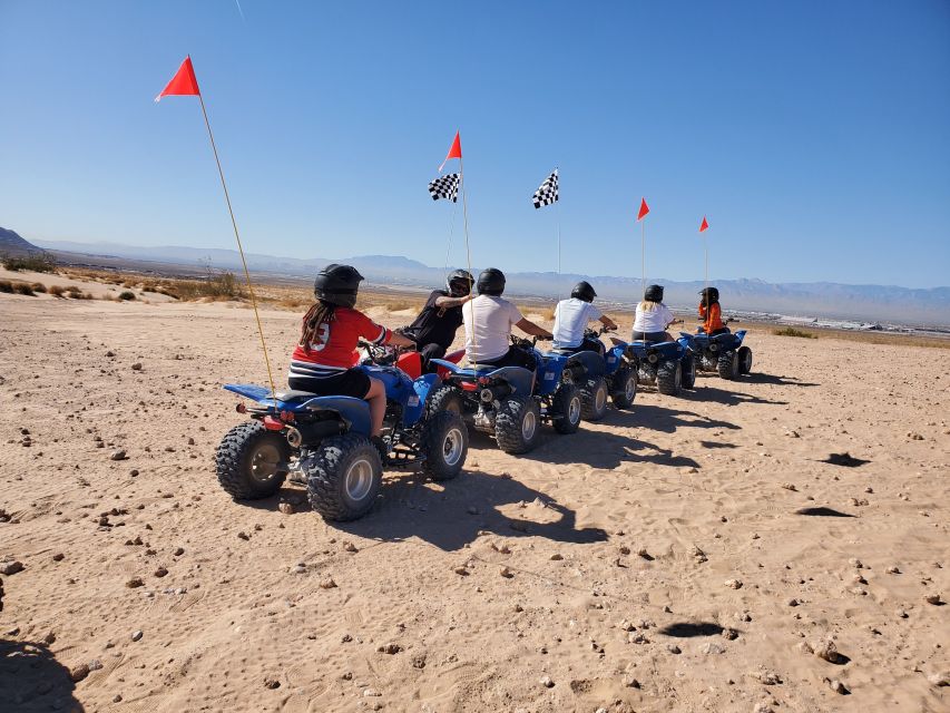 From Las Vegas: Nellis Dunes ATV Tour With Shuttle Transfer - Common questions