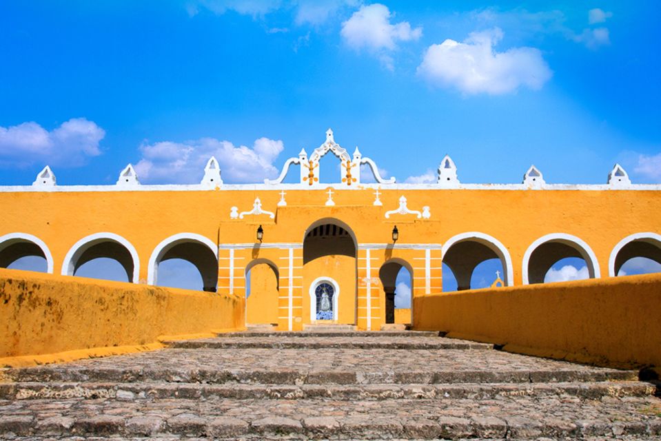From Merida: Izamal and Valladolid Guide Tour & Yucatan Meal - Pickup Information