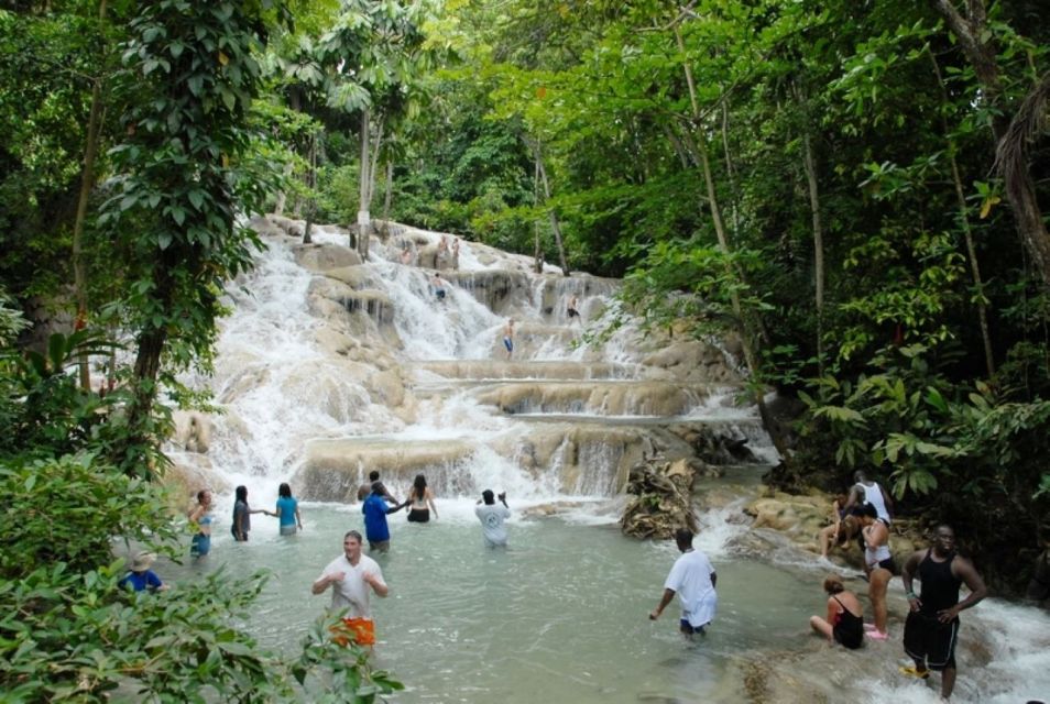 From Montego Bay: Blue Hole & Dunn's River Falls Combo Trip - Additional Highlights