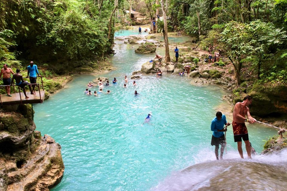 From Ocho Rios: Combo Blue Hole & River Tubing Tour - Booking Details