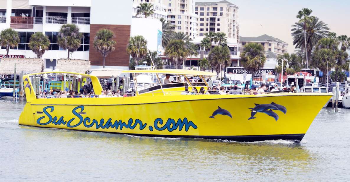 From Orlando: Clearwater Beach Speedboat Tour With Lunch - Tour Pickup Locations