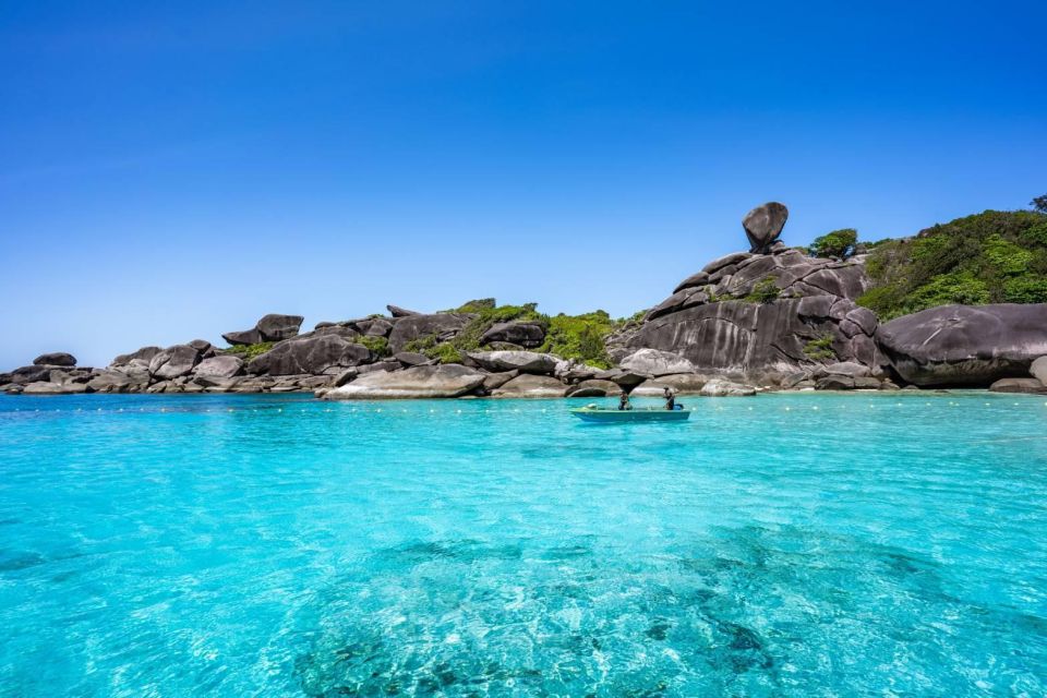 From Phuket/Khao Lak: Similan Day Trip by Speedboat Charter - Included Services