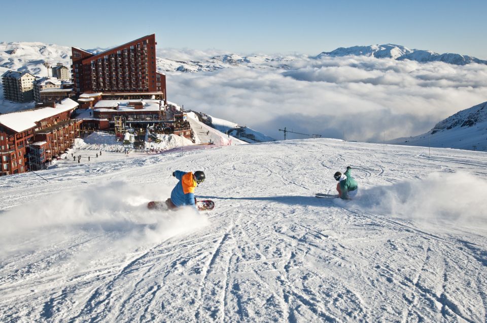 From Santiago: Farellones Park Resort Entry & Ski Classes - Free Cancellation Policy