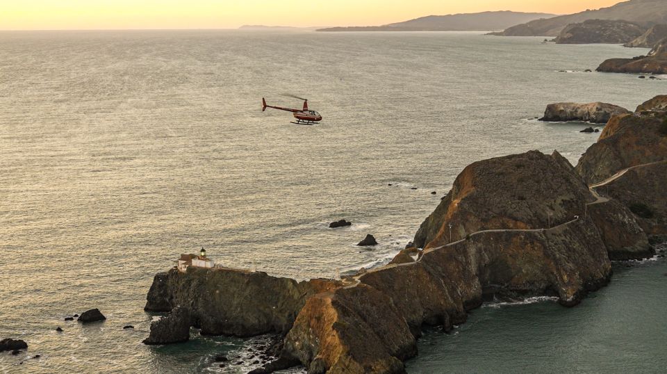 From Sausalito: San Francisco and Alcatraz Helicopter Tour - Additional Information and Options