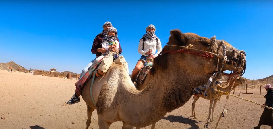 From Sharm: Private ATV Sunrise or Sunset & Bedouin Village - Itinerary