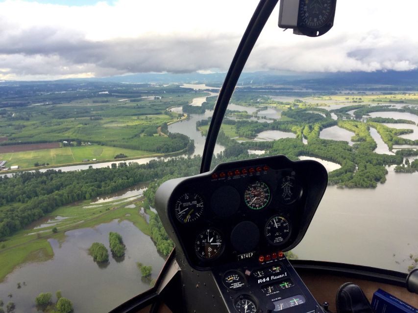 From Troutdale: Eagle Creek Gorge Helicopter Tour - Free Cancellation Policy