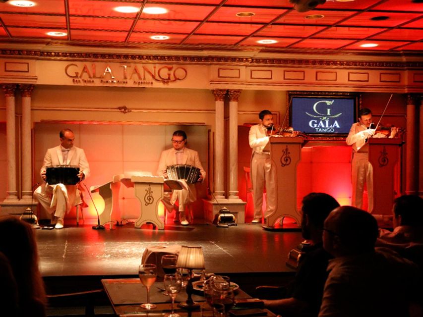 Gala Tango Luxury: Gourmet DinnerShowBvrgeTr. Free. - Inclusions