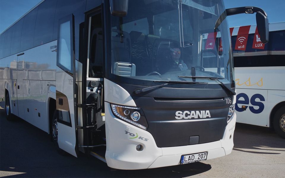 Gdansk Bus Transfer To/From Vilnus - Reservation Flexibility