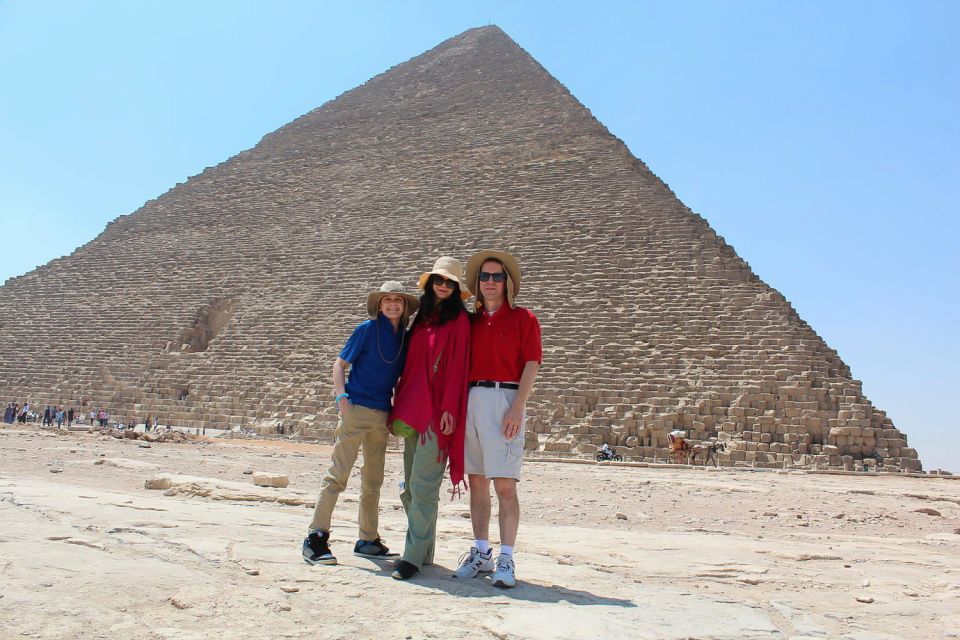 Giza Pyramids and Sphinx: Half-Day Private Tour - Main Stops